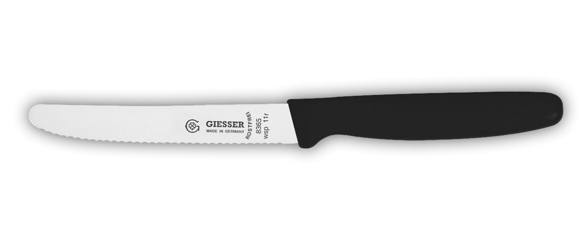 Cuchillo Giesser universal. Hoja ondulada de 11cm